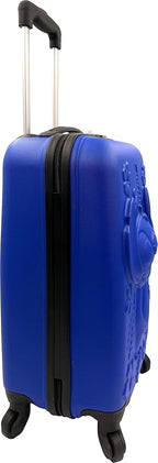 Fast Forward Kids Licensed Hard-Side 21" Spinner Luggage Lightweight Carry-on Suitcase Stitch Embossed