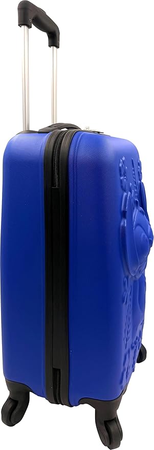 Fast Forward Kids Licensed Hard-Side 21" Spinner Luggage Lightweight Carry-on Suitcase Stitch Embossed