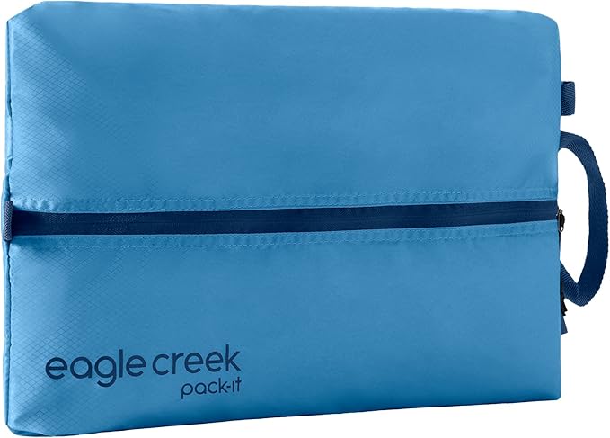Eagle Creek Pack-It Reveal Shoe Sack - Breathable Shoe Storage Sack for Optimizing Luggage Space - Quick-Drying Material - Lightweight - Translucent Fabric - Washable - Ventilate