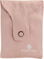 eagle creek Silk Undercover Bra Stash Travel Wallet to Keep Money and Credit Cards Secure - Breathable Silk with Moisture Resistant Lining, Rose