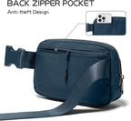Belt Bag for Women Fanny Pack Crossbody Bags for Women Fashion Waist Packs with Adjustable Strap Gifts for Women Men (Navy)