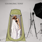 Your Choice Pop Up Privacy Tent, 3.9x3.9x6.2FT Portable Shower Tent for Camping, Waterproof Outdoor Changing Room with Carry Bag for Beach Hiking RV Fishing | Portable, for Camping, Beach, Hiking, with Carry Bag, Quick Setup