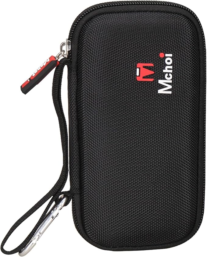 Mchoi Hard Case Suitable for INIU Portable Charger 22.5W PD3.0 QC4.0 Fast Charging, Waterproof Shockproof Portable Phone Charger Protective Case, Case Only, Black