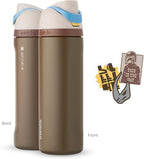 Owala Star Wars FreeSip Insulated Stainless Steel Water Bottle with Straw for Sports and Travel, BPA-Free, 24-Ounce, Mandalorian