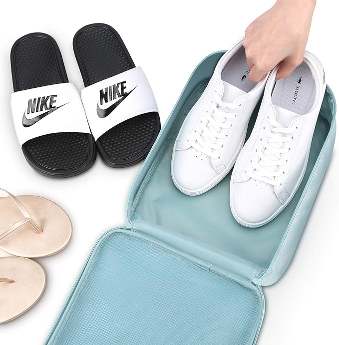 Mossio Shoe Bag Holds 3 Pair of Shoes for Travel and Daily Use Storage Pouch