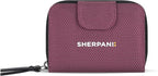 Sherpani Barcelona AT, Small Nylon Bifold Zipper Pocket Wallet, Travel Bag for Men Women, RFID Protection, Unisex Travel Gift (Smoky Orchid)