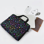 MNSRUU Laptop Bag for 15.6 inch Black Gothic Bats