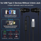 Pixel Wired Earbuds USB C for Google Pixel 10a,10 Pro XL/Fold,10Pro,10,9a,9 Pro XL/Fold,9,8a,8Pro,8,7a,7Pro,7,6a,6,5a,5,4a,4XL,3a,3XL,3,2XL,2,USBC in-Ear Headphones Type C Wired Ear Buds Earphones