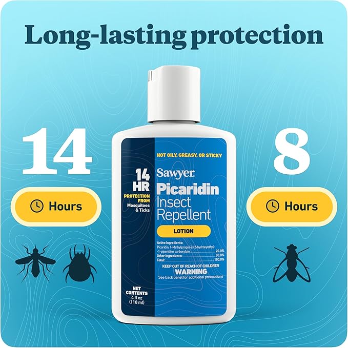 Sawyer Products SP563 20% Picaridin Insect Repellent, Lotion, 3-Ounce