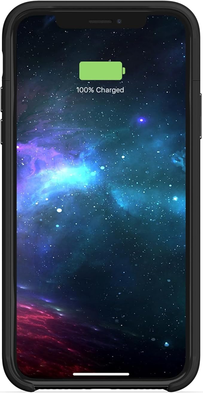 mophie 401002827 Juice Pack Access - Ultra-Slim Wireless Battery Case - Made for Apple iPhone Xs/iPhone X (2,000mAh) - Black