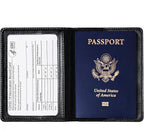 Honmein 2 Pcs Passport holders，Ultra Slim passport wallet，PU Leather Passport Cover Case for Women and Men