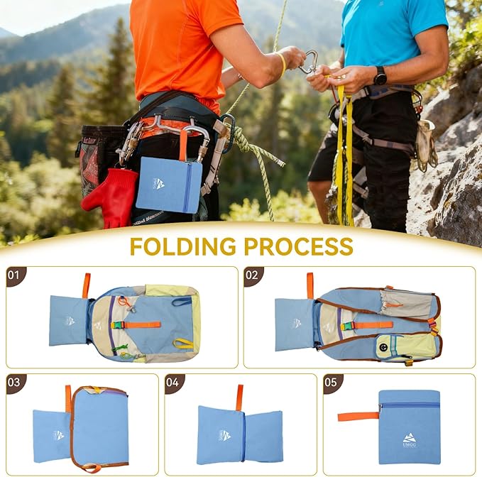 Small Hiking Backpack Travel Daypack 15L Colorful Lightweight Packable Foldable Casual Backpack for Women Men