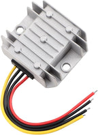 DROK Voltage Regulator 2pcs, DC to DC Buck Converter Adjustable 8-35V to 3-24V 5A, 24V to 12V Step Down Converter 12V Power Supply