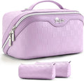 BOYATU Travel Makeup Bag for Women: Large Capacity Cosmetic Bags Organizer, Waterproof Toiletry Make up Case Gift for Her Girlfriend Best Friend Mom on Birthday Christmas Mother's Day