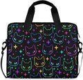 MNSRUU Laptop Bag for 15.6 inch Black Gothic Bats