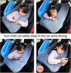 FHSGGP Travel Pillow Cushion for The Back Seat of Car Car Pillow for Kids A Sleeping Artifact Suitable for Long-Distance Travel of Adults and Children Travel Pillow for Kids Blue