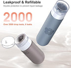 20Pack Travel Bottles for Toiletries, Silicone TSA Approved Travel Size Containers, Travel Essentials Leak Proof Refillable Liquid, Travel Shampoo and Conditioner Bottles