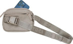 Crocs Classic Belt Waist Bag, Customizable Fanny Pack, Personalize with Jibbitz Charms, Taupe, One Size