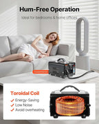 VEVOR Voltage Converter Transformer, 1000VA, Heavy Duty Step Up/Down Power Transformer, Convert from 110V to 220V and 220V to 110V, with EU & US Outlets, US Power Cord, Circuit Breaker Protection