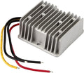 HOMELYLIFE DC Voltage Converter 36V Step Down to 12V 10A 120W Waterproof Voltage Regulator for Golf Cart LED Strip Light Power Supply Transformer