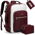 LOVEVOOK 40L Large Travel Backpack for Women Men, 17 Inch Carry on Backpack for Traveling on Airplane, Personal Item Travel Bag Airline Approved, Business Causal Weekender Backpacks