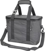 CleverMade Tahoe Collapsible Cooler Bag – Medium Portable Cooler Bag for Travel, Foldable Insulated Cooler for Beach, Picnic & Road Trips, Holds Up to 30 Cans, Leakproof Soft Carry Cooler - Gray