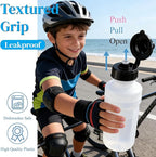 SOUJOY 10 Pack Sports Water Bottle, 21oz Plastic Squeeze Bottle with Easy Open Push/Pull Cap, BPA Free Reusable Team Water Bottle for Fitness, Gifts