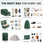 11 Set Packing Cubes for Travel, Gifts for Women Mom,Anti-Tearing Suitcase Organizer,OlarHike Vacation Essentials & Accessories for Cruise Ship