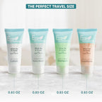 Travel Size Hotel Toiletry Set 80 Count 0.85 oz Bottles Guest Amenities for Vacation Rentals and Short Term Rentals Paraben Free White Tea Scent Infused with Aloe and Olive Oil by Eco Botanics