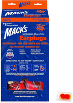 Mack’s® Soft Moldable Silicone Putty Earplugs - Kids Size, 200 Pair Dispenser – Comfortable Small Ear Plugs for Swimming, Bathing, Travel, Loud Events and Flying | Made in USA