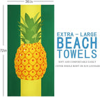 6 Packs Oversized Terry Beach Towel Set 36 x 72 Thin Extra Large Big Soft Bulk Towels Blanket Clearance XL Travel Adult Essentials Cruise Accessories Pool Camping Swim Must Haves Vacation Necessities