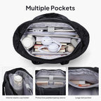 TOPEAST Tote Bag for Women Puffer Travel Carry On Bags with Laptop Compartment & Cup Holder Work Tote for Weekend Overnight
