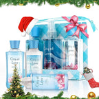 Bath and Body Gift Set for Women & Girls, City of Love Spa Set, Personal Self Care Travel Kit, 3PCS Set with Shower Gel, Body Lotion, Body Mist - Mother's Day Birthday Gifts for Her