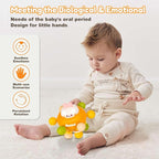 Baby Montessori Sensory Toys for 0-6 6-12 Months, Baby Teether Teething Toys for Babies 0 3 6 9 12 18 Months, Newborn Infant Learning Developmental Toys Gifts for 1 2 Year Old Boys Girls