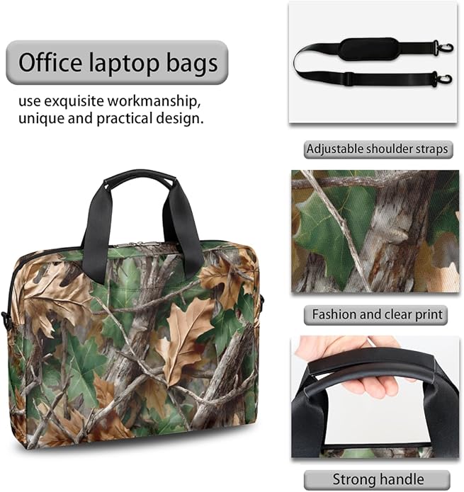 Cute Laptop Shoulder Bag for Women Men, Computer Laptop Bag Laptop Sleeve Case Laptop Satchel Briefcase Carrying Bag QA-1