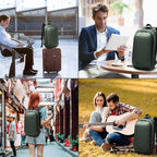 Slim Laptop Backpack for Men,Waterproof Expandable High Tech Business Work Backpack for Men and Women15.6 Inch Lightweight Anti-theft Travel Backpack Durable College Casual Daypack Computer Laptop Bag