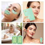 Mother's Day Gift, 25 Pcs Bath & Body Gift Basket Set for Women, Tea Tree Skin Care Set, Home Spa Gift Basket, Cosmetic Bag, Necklace, Christmas, Birthday, Anniversary, Wife, Mom