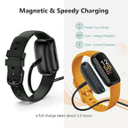 Fast Wall Charger for Fitbit Inspire 3 Replacement USB Charging Cable Cord for Fitbit Inspire 3 Smartwatch Charger Dock USB Cable Cord