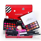 FantasyDay All in One Professional Makeup Kit for Women Girls Holiday Makeup Gift Sets Xmas Essential Bundle Include Eyeshadow Palette Lipstick Blush Concealer Eyeliner Mascara Brush Eyebrow Pencil
