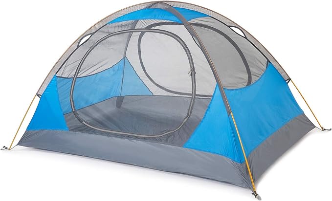 BISINNA 2/4 Person Camping Tent Lightweight Backpacking Tent Waterproof Windproof Two Doors Easy Setup Double Layer Outdoor Tents for Family Camping Hunting Hiking Mountaineering Travel