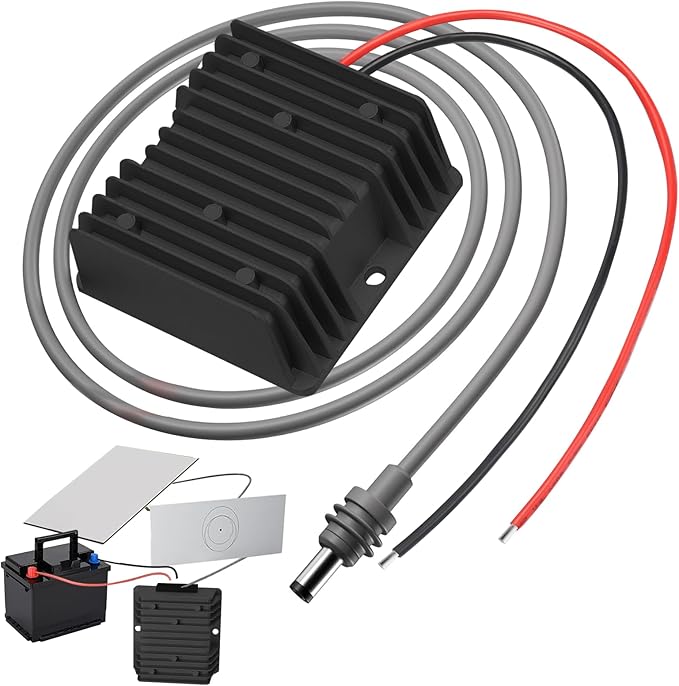 Starlink Gen 3 12V Adapter [No Voltage Drops] 12V/24V to 57V 4.5A DC Boost Converter for Starlink Gen 3 Router, [Ultra Stable] DC Step Up Converter Starlink Gen 3 Power Cable for RV, Marine, Outdoor