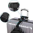 Vigorport Luggage Connector, Straps for Suitcase, Add A Bag Adjustable Attachment Accessories 1.25" Endless for Connect Your 3 Luggage Together-2 Pack