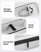 Hard Case for Anker Laptop Power Bank, for 737/25,000mAh/24000mAh Portable Charger, EVA Travel Storage Protective Bag Water-Resistant PU and Safe Polka Dot Protection