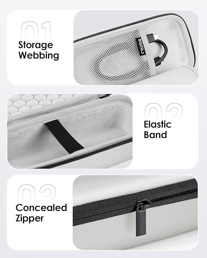 Hard Case for Anker Laptop Power Bank, for 737/25,000mAh/24000mAh Portable Charger, EVA Travel Storage Protective Bag Water-Resistant PU and Safe Polka Dot Protection