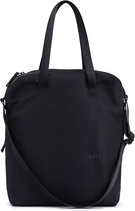 Urth Arkose 18L Utility Tote Bag - Water Resistant, Recycled, 13 Inch Laptop Tech Tote Bag with 9 Exterior & Interior Pockets