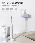 TROND Outlet Extender with 360 Rotating Plug, 3 Way Plug Splitter with PD 20W USB C Adapter, Multi Wall Adapter, Colorful Outlet Extension for Home Decoration, Travel Cruise Essentials