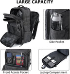 MATEIN 17 Inch Laptop Backpack, Large Military Tactical Backpack for Men TSA Approved, Water Resistant Computer Bag Work Day Pack, Travel Laptop Carry on for Camping Hiking