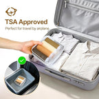 Travel Bottles for Toiletries, TSA Approved Travel Size Containers, Leak Proof Silicone Shampoo Bottles, Small Toiletry Containers with Clear Bag for Shampoo Conditioner Lotion