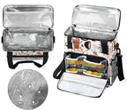 Coffee Maker Travel Bag Compatible with K-Mini or K-Mini Plus, Single Serve Coffee Brewer Carrying Case with Multiple Pockets for K-Cup Pods, Storage Bag With Shoulder Strap