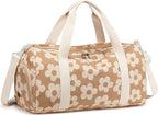 BLUBOON Duffle Bag Girls Kids Cute Gym Bag with Shoes Compartment & Wet Separation Waterproof Sports Overnight Travel Bag